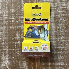 Tetra Tropical Feeding Block Vacation Feeder 5 Day Fish Food Slow Release 2 Pack