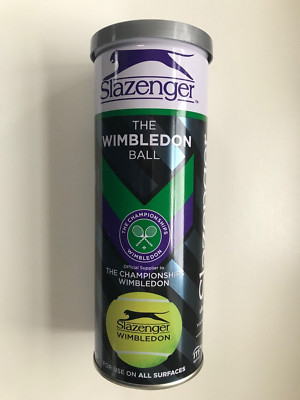 Brand New Slazenger The Wimbledon Ball Pack of 3 Tennis BALLS PLAYERS BALLS