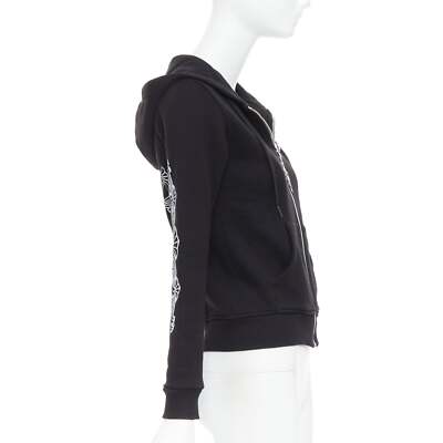 A&G Rock n Roll Couture Amal Guessou black 925 silver dagger crop