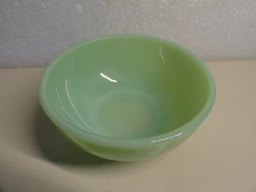 Fire King Jadeite Jade Cereal Chili Bowl 5" Oven Ware Green Made in USA