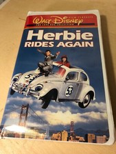 Disney’s Herbie Rides Again VHS  CLAMSHELL HELEN HAYES & KEN BERRY