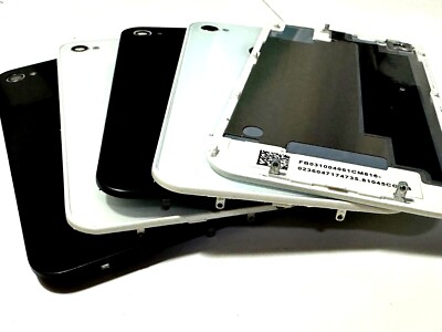 Back Rear Battery Cover Glass Housing Replacement For iPhone 4S