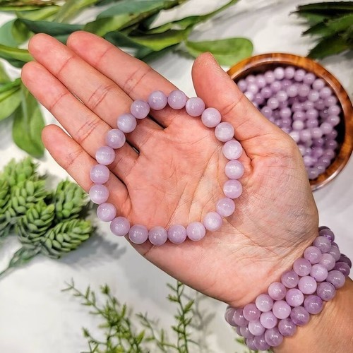 4mm-10mm Natural Gemstone Beaded Stretch Bracelet Crystal Healing Reiki Gifts - Picture 362 of 440
