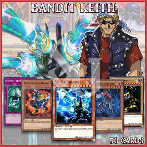 STARTER DECK BANDIT KEITH 50 Barrel Dragon Metalmorph Slot Machine