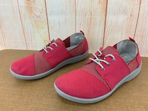 clarks cloudsteppers red