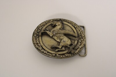 Vintage Pegasus Belt Buckle Pegasus Hippie Star Rainbow Fantasy Biker Retro Hippy Nos  main image 4