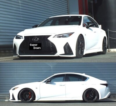 RS-R レクサス IS300 ASE30 DOWN T591THDR RS-R SuperDown SUS Lowering Springs For 2021-2025 Lexus IS300