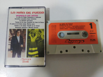 Die Mädchen de Fuego Manolo de Vega flamenco - Tape Kassette 1975 Paper Lab