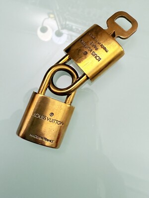 Auth Louis Vuitton 2 Locks And 1 Key Number 309 Brass | eBay