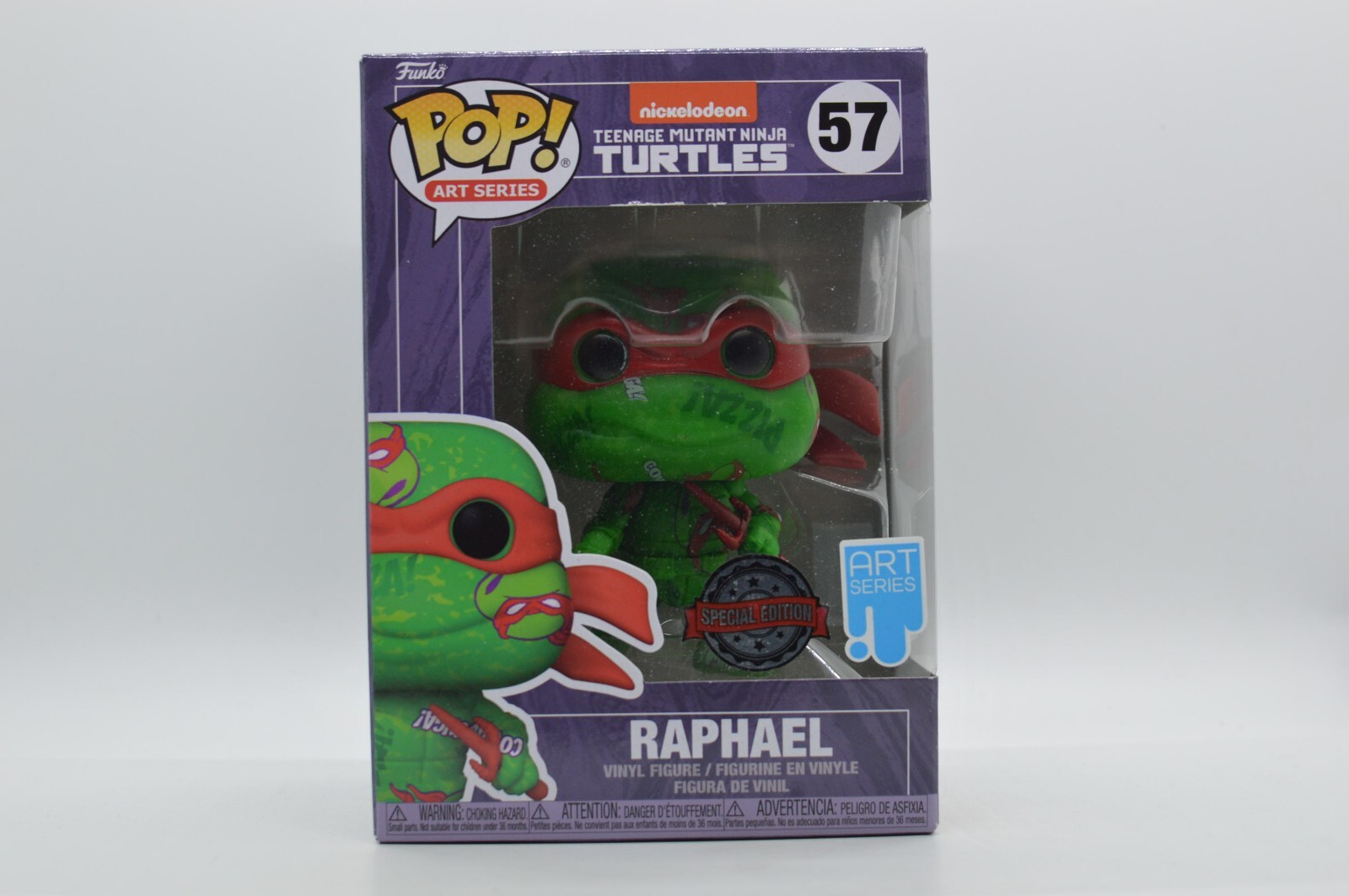 En Oferta #57 Raphael Art Series Tmnt Televisión Funko Pop In Protector