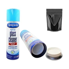 Sprayway Glass Cleaner Diversion Safe Stash Can Screw Lock Hidden Compartment