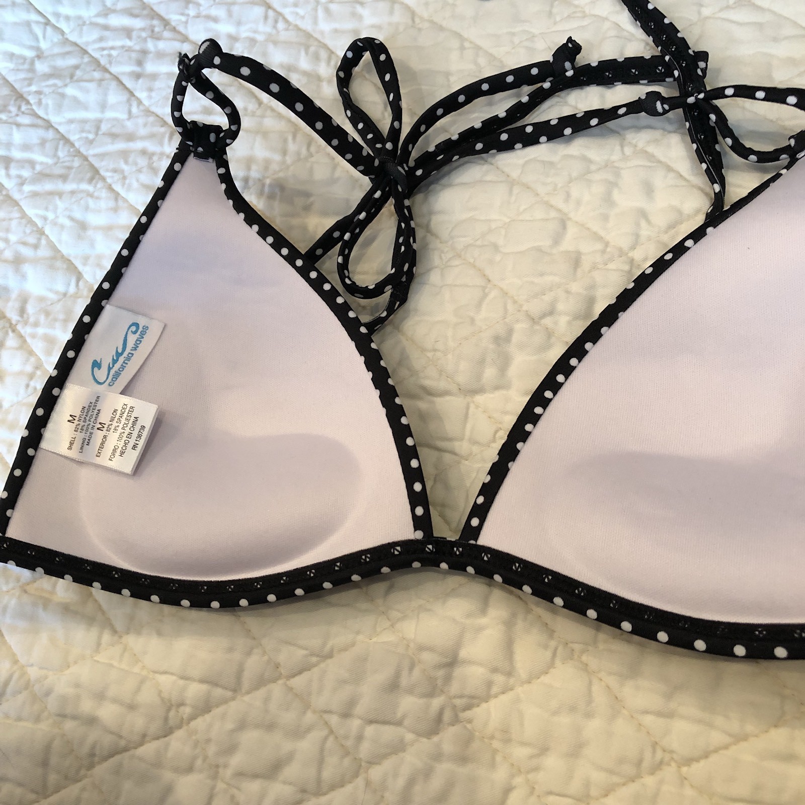 california waves swimwear Medium Womens Bikini Triang… Gem