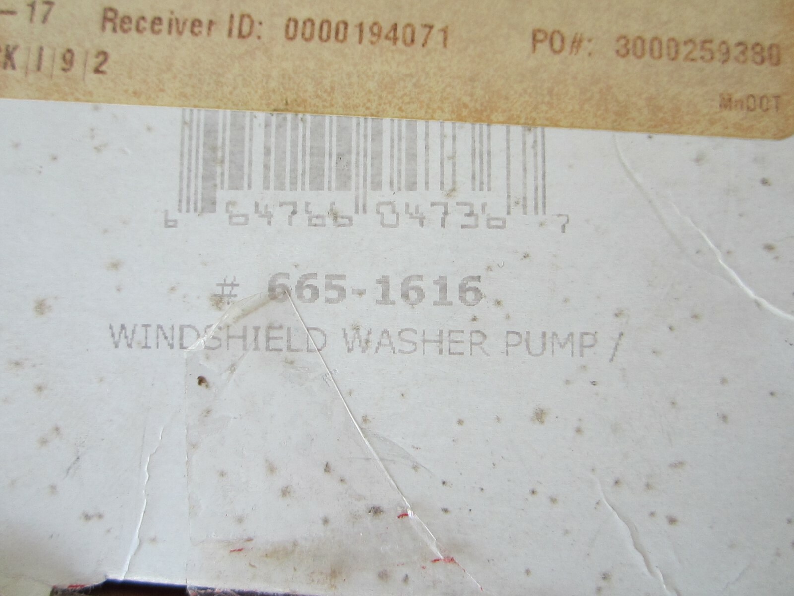NAPA 6651616 WINDSHIELD WASHER PUMP KIT eBay