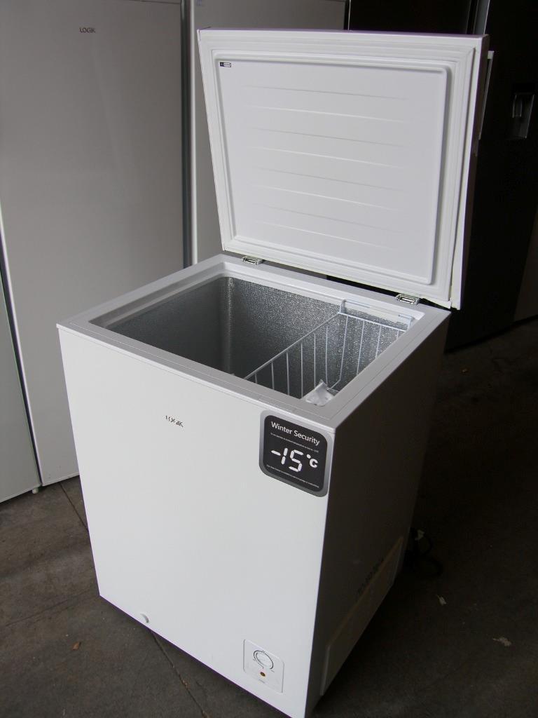 Logik L142CFW20 White Chest Freezer 142L (Suitable for Outbuildings