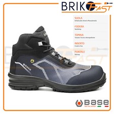 SCARPE ANTINFORTUNISTICHE BASE DA LAVORO ALTE OREN TOP S3 IDROREPELLENTI