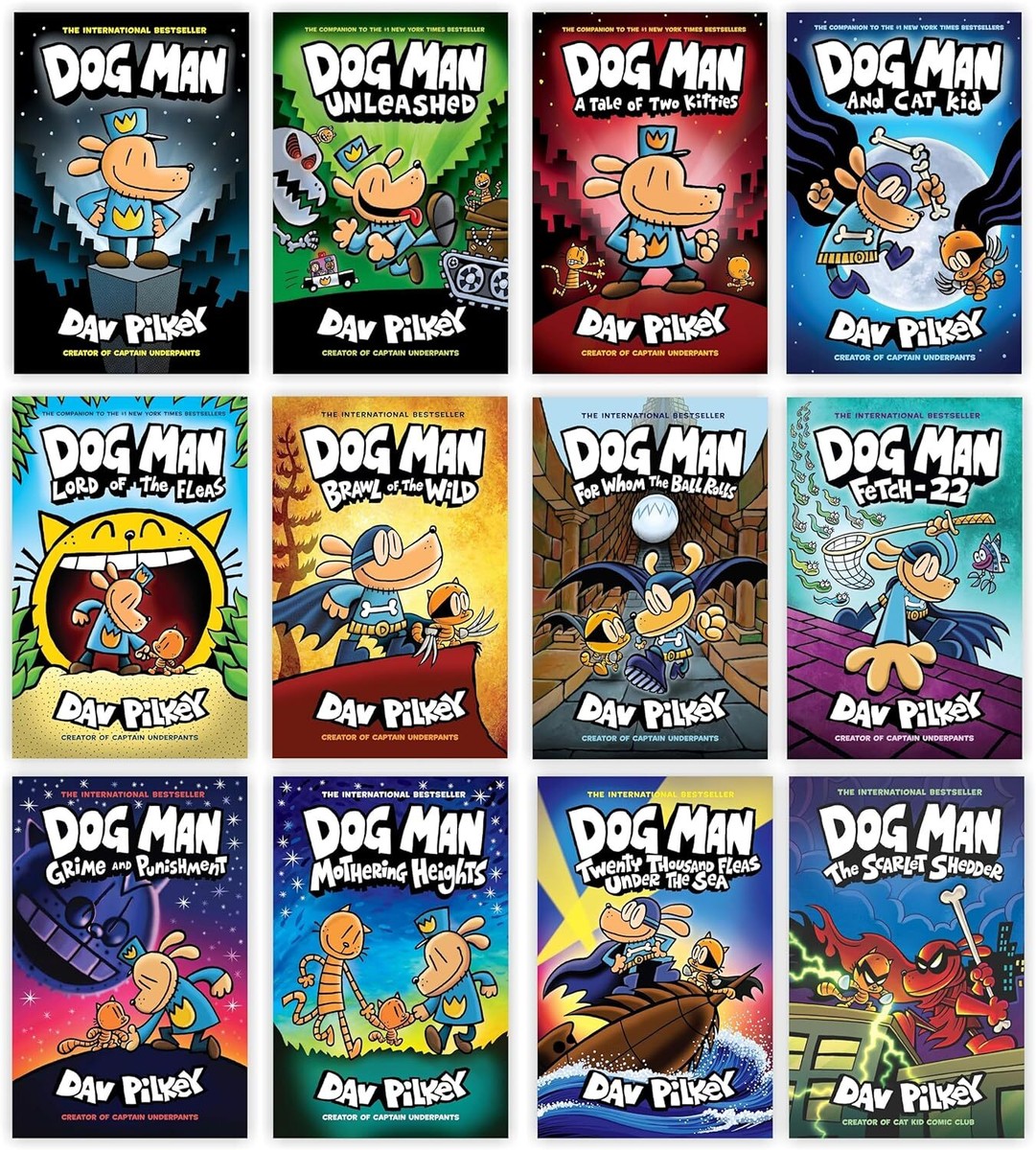 Dog Man 英語漫画15冊セット ドッグマン Dog Man 英語漫画15冊セット ドッグマン 全巻セット