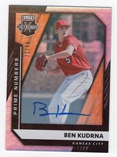 BEN KUDRNA 2021 ELITE EXTRA EDITION PRIME NUMBERS AUTO 71/75