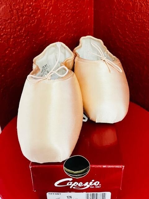 Nuevo en caja Capezio Tiffany #126 zapatos de punta de baile de ballet TODAS LAS TALLAS disponibles