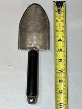 Vintage Stainless Garden Hand Trowel Steel Planting Spade Wood Bakelite Handle?