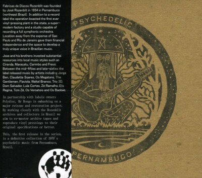 Psychedelic Pernambuco by Various [Digipak] (CD, Jul-2011, Mr. Bongo) *NEW*