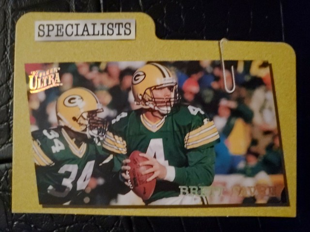 1997 Fleer Ultra Brett Favre SPECIALIST card #5 OF 18 S