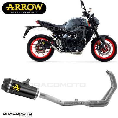 YAMAHA MT-09 2021-2022 Full exhaust ARROW WORKS Nichrom Black CC