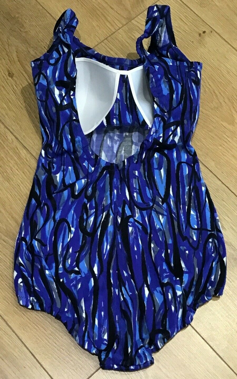 Vintage 60s/70s Silhouette "Ariadne" SwimmingCostume with Bra Cups, Size 34 4