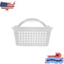 Mainstays Small Portable Shower Caddy Frost Plastic Fast Free Shipping