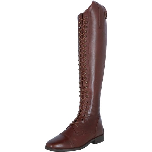 HKM Riding Boots Elegant Lace -High 2400 , Brown, UK 5 ,EU 38 (HKM 15) - Afbeelding 1 van 4