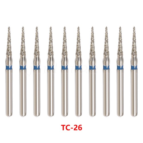 5-100pc SANDENT Dental Diamond Burs For High Speed Handpiece Friction Grip 1.6mm - Picture 457 of 865