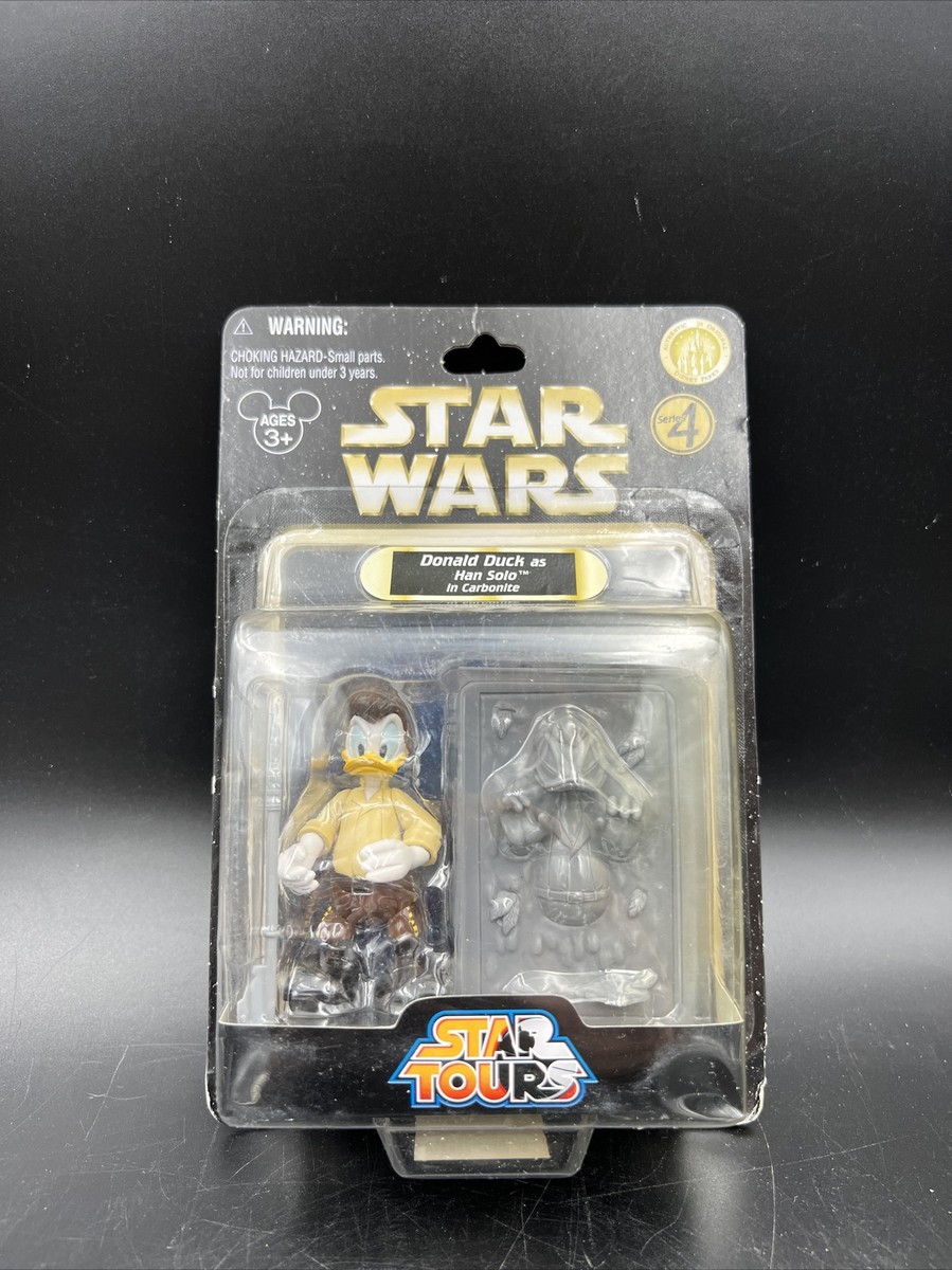 SF・ファンタジー・ホラー Disney Star Tours Star Wars Donald Duck 2010 STAR WARS Disney Star Tours DONALD DUCK as HAN SOLO in