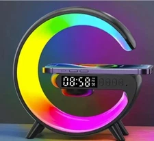 RnemiTe-amo New Intelligent LED Table Lamp,New Wireless Speaker Charger,4 in 1 W