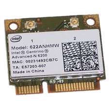 ADVANCED N DUAL BAND 2.4Ghz 5Ghz MINI-PCIE WIRELESS WIFI CARD 6200 for intel