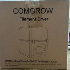 Comgrow 3D Printer Filament Dryer, 2 Spool Capacity