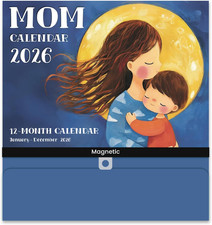 2026 Calendar - Moms Calendar 2026, Magnetic Calendars for Refrigerator, 21.5" x
