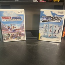 Summer Athletics Winter Sports: The Ultimate Challenge (Nintendo Wii, 2008) Game