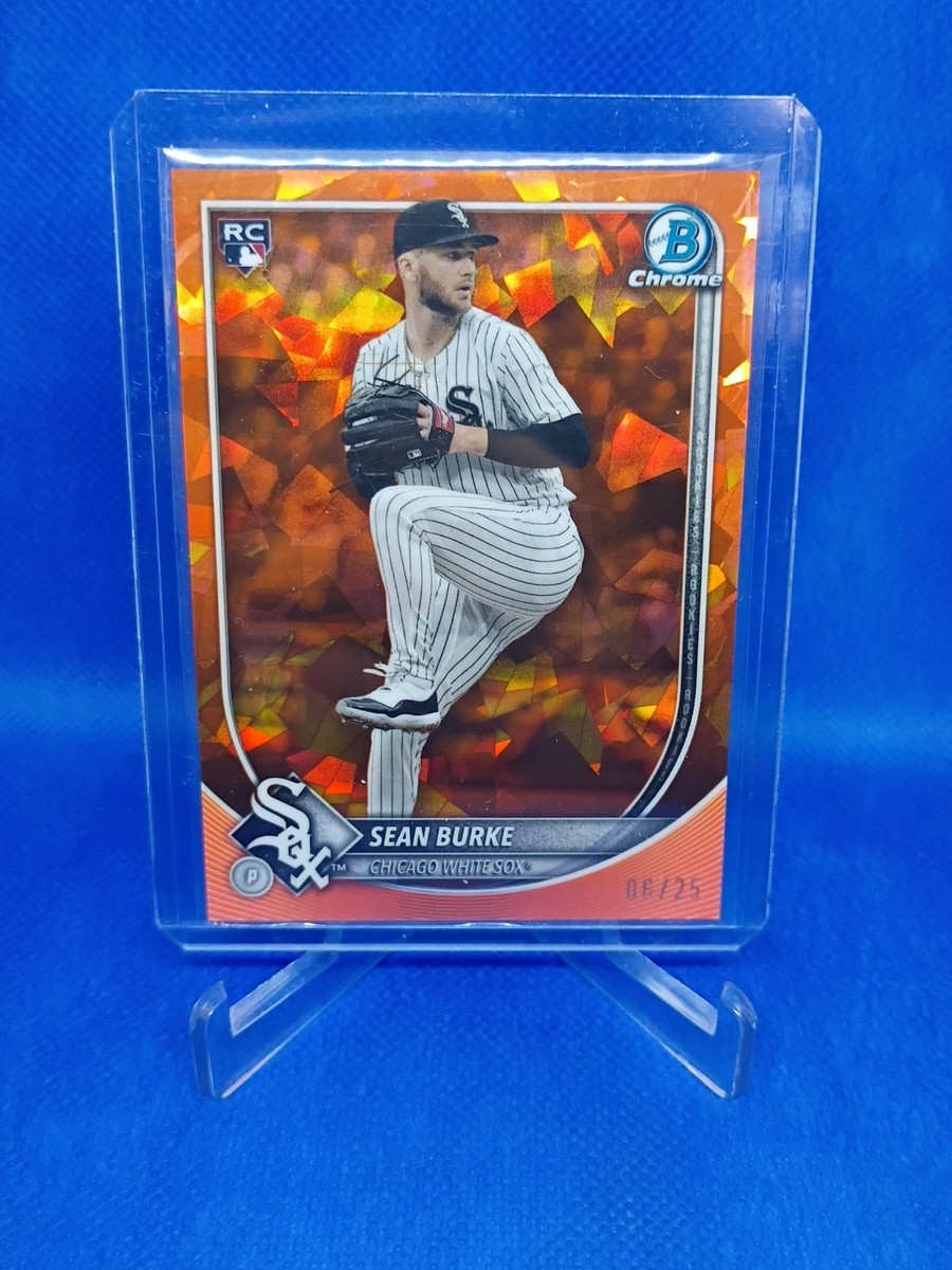 2025 Bowman Chrome Sapphire Edition Orange /25 Sean Burke #73