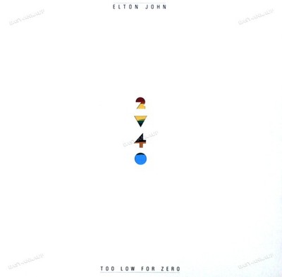 Elton John - Too Low For Zero LP (VG/VG) .