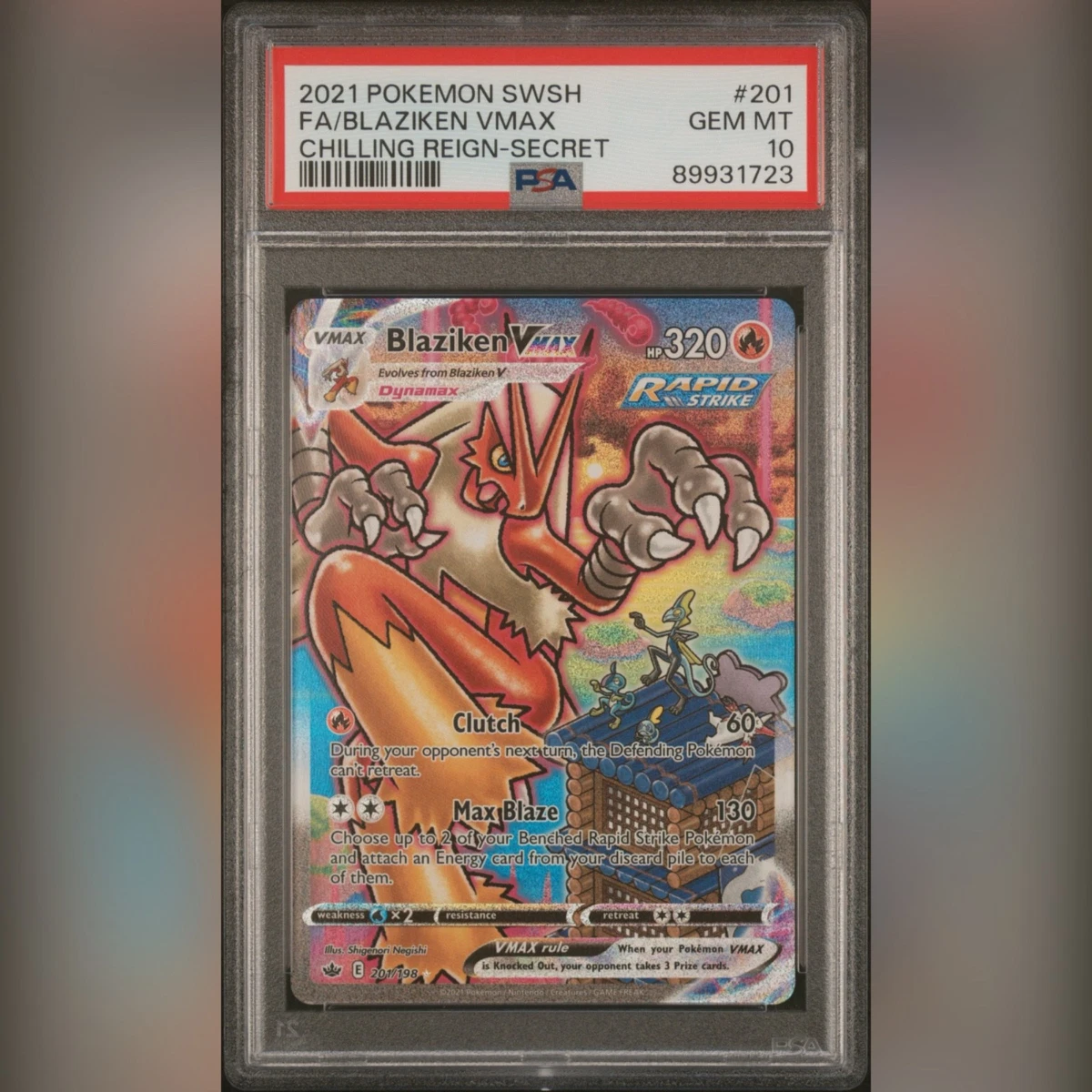 Blaziken VMAX Pokémon TCG Cards for sale