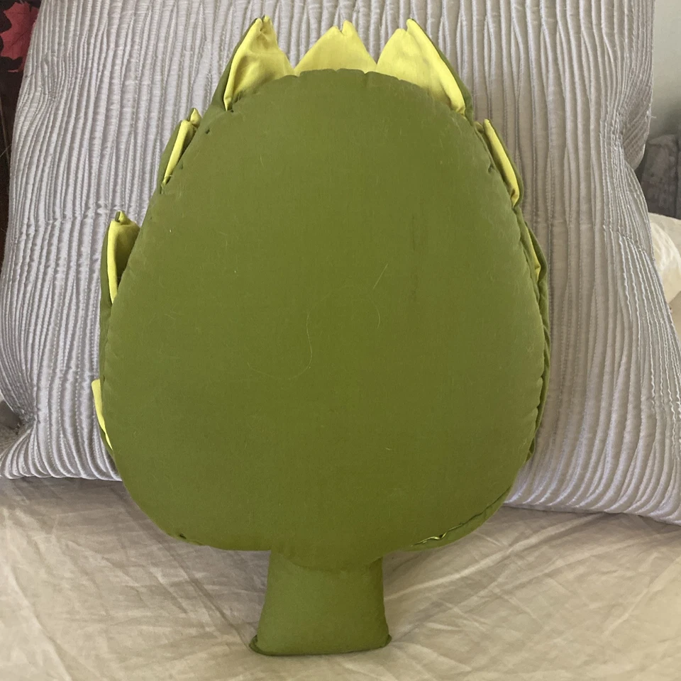 Peluche de alcachofa relleno vintage años 70 - hecho en Filipinas Foto 2 de 2