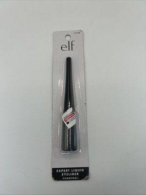 E.L.F.-EXPERT LIQUID-EYELINER-CHARCOAL-New.. SEALED Worn Packaging