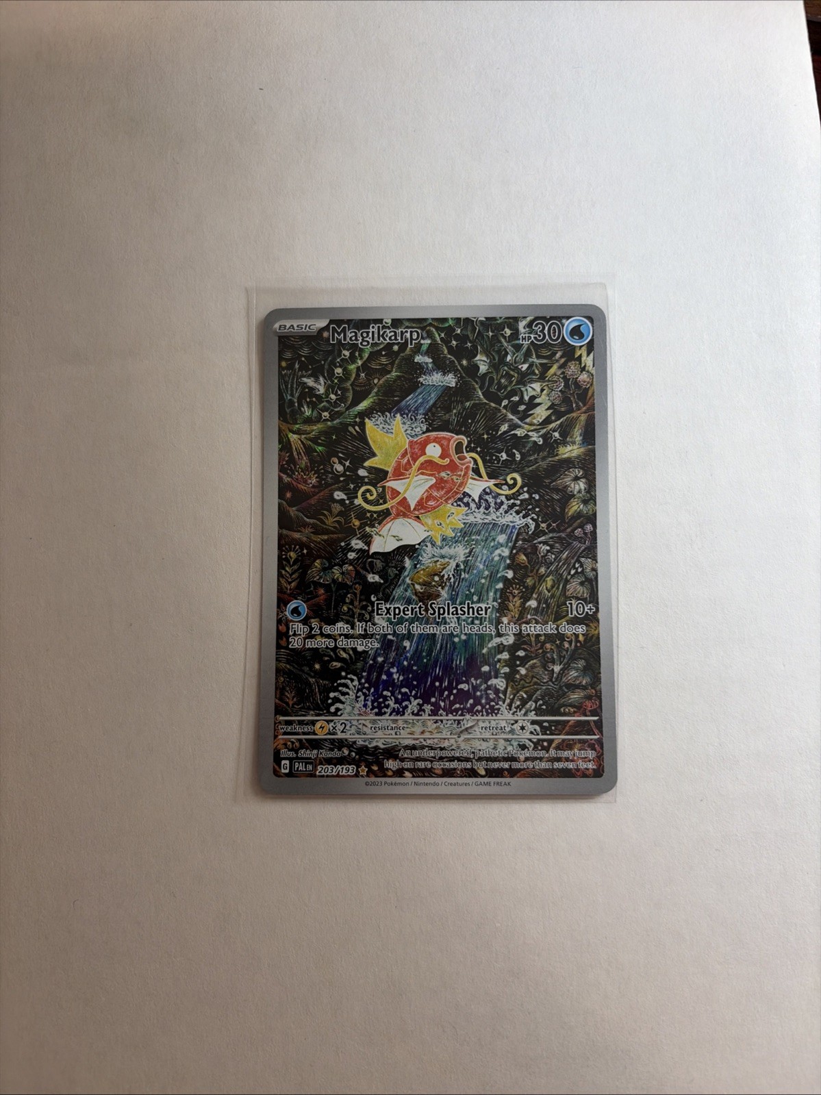 Pokémon TCG Magikarp Scarlet & Violet Paldea Evolved Card 203/193 ~ NM!