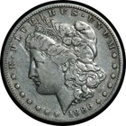1886-S Morgan Dollar Choice VF