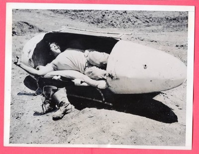 1945 USMC Marine Death Rattlers Squadron Kadena Airfield Okinawa News Photo