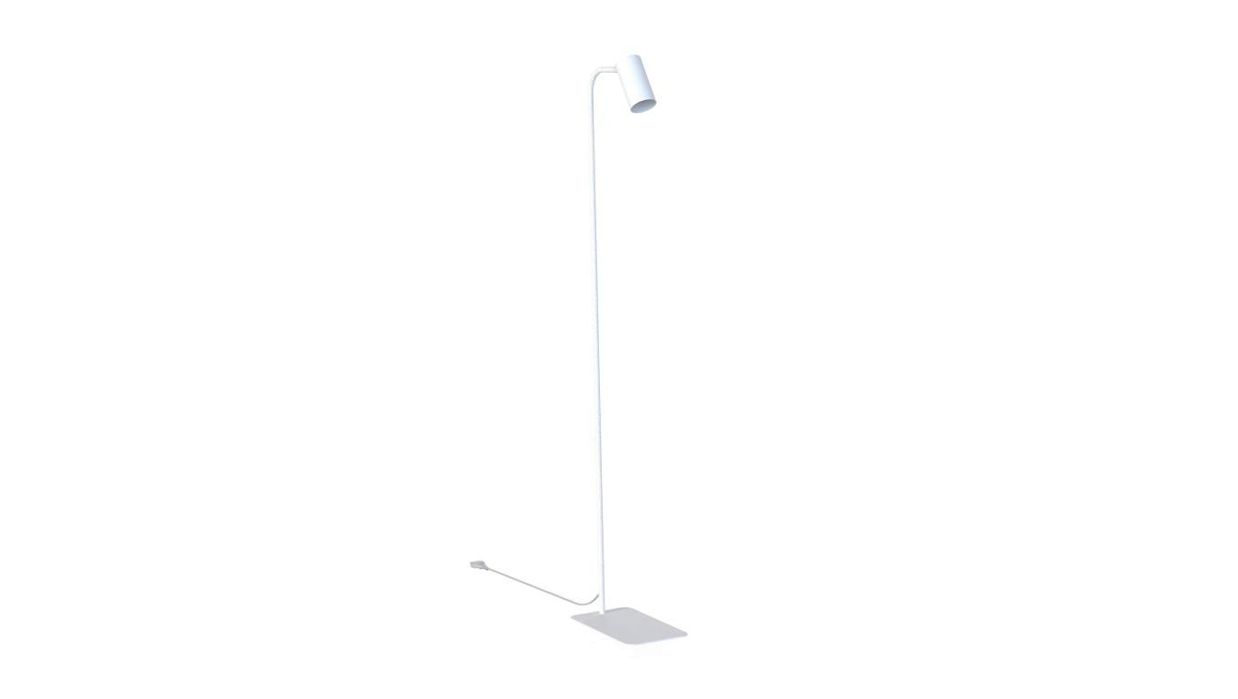 Floor Lamp Mono White 7704 Lighting
