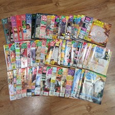Lot of 57 Magic Crochet Magazines 1980's 1990's Vintage Granny Chic Cottagecore