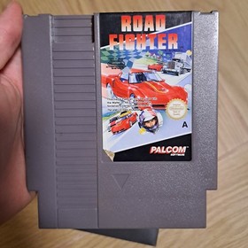 Nintendo NES - Road Fighter - PAL - Manual & Sleeve Included