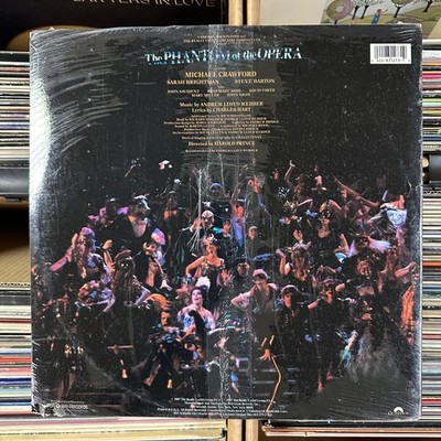 Phantom of The Opera Cast by Andrew Lloyd Webber (1990, Double LP