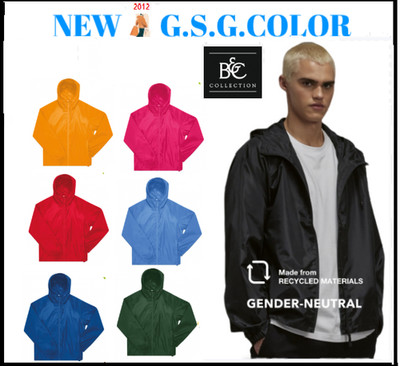 #Reset Herren Windjacke mit Kapuze Raglanärmel 2 Fronttaschen
