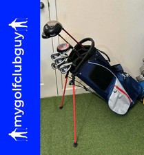 Used golf clubs set mixed clubs stand bag right handed